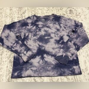 Athleta Girl Bluish Purple Tie-Dye Crewneck Sweatshirt – Size XS (6) – VGUC
